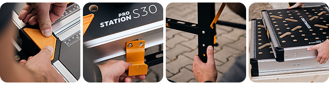 Skládací pracovní stůl CRAFTMAKER Pro-Station S30