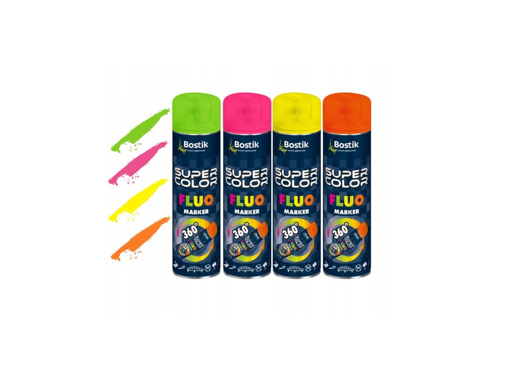 fluomarker bostik super color fluorescent