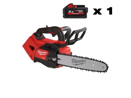 M18 FUEL™ řetězová pila s horní rukojetí 35cm Milwaukee M18 FTHCHS35-0 PROMO baterie 5,5Ah zdarma