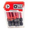 Šroubovací bity Pozidrive Milwaukee Shockwave Impact Duty™ PZ