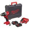 M18™ KOMPAKTNÍ PŘÍKLEPOVÁ BEZUHLÍKOVÁ VRTAČKA Milwaukee M18 BLPDRC-202C