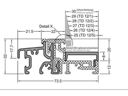 Screenshot 2025 10 19 at 17 12 28 Dverový prah Weser 74 32 TI EV1 Strieborná MB Kovanie