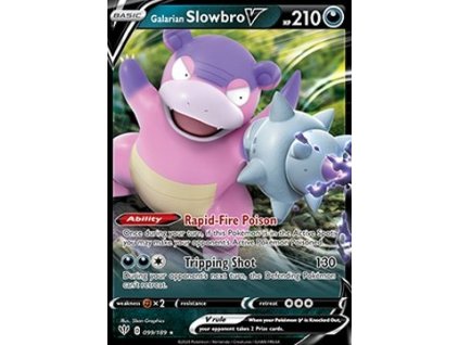 Galarian Slowbro V (DAA 99)
