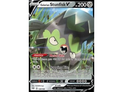 Galarian Stunfisk V (DAA 128)