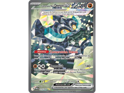 Cornerstone Mask Ogerpon ex (TWM 215)