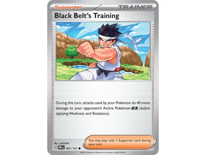 Black Belt’s Training (PRE 097)