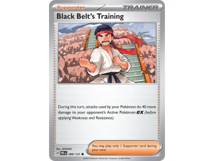 Black Belt’s Training (PRE 098)