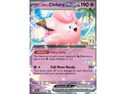 Lillie's Clefairy ex (JTG 056)
