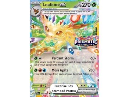 Leafeon ex (xPRE 006)