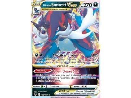 Hisuian Samurott VSTAR (ASR 102)