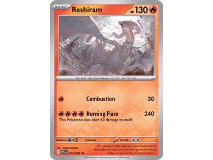 Reshiram (PFL 017)