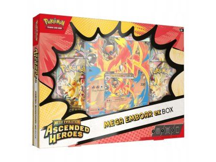 Ascended Heroes Mega Emboar ex Box