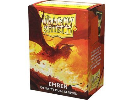 Dragon Shield Dual Matte Ember