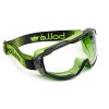 Uzavřené ochranné brýle Bollé UNIVERSAL green s uzavřenou ventilací čiré
