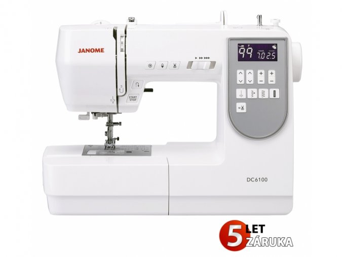 JANOME DC6100 + přídavný stolek