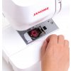 Sijaci stroj JANOME DC6100 pre hobby a chaluparov DARCEK Dominujuca farba biela