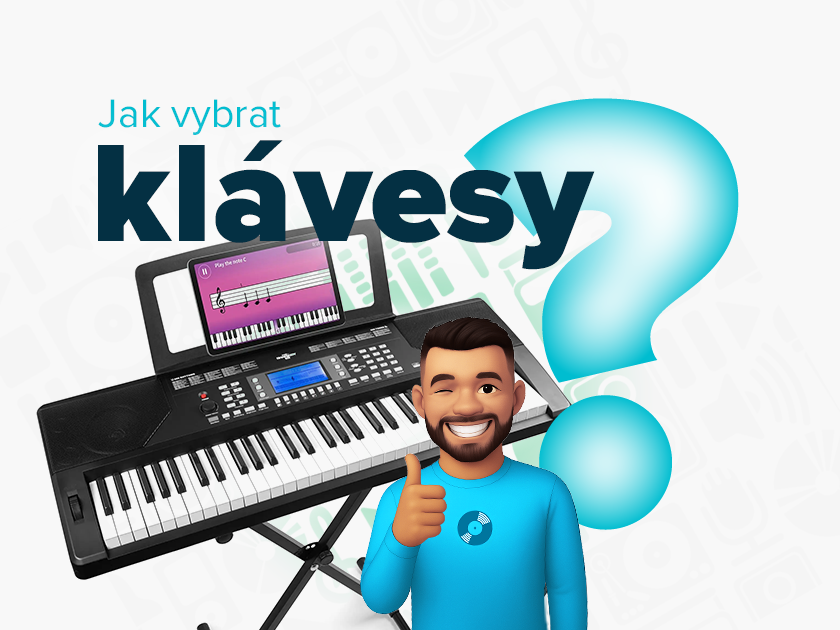 Jak vybrat první klávesy?