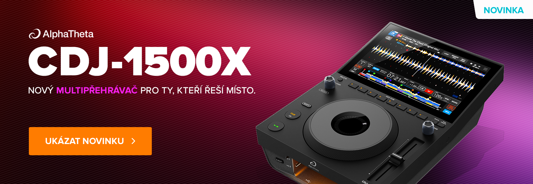 Pioneer DJ | AlphaTheta CDJ-1500X