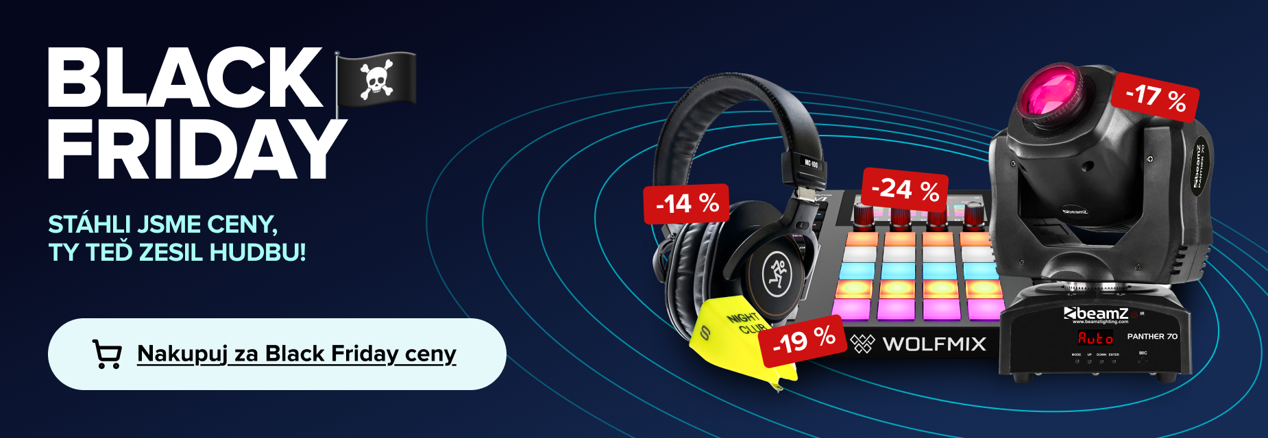Black Friday na Profi-DJ