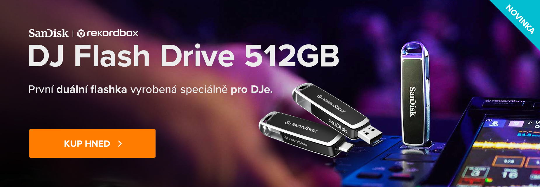 SanDisk DJ Flash Drive 512GB