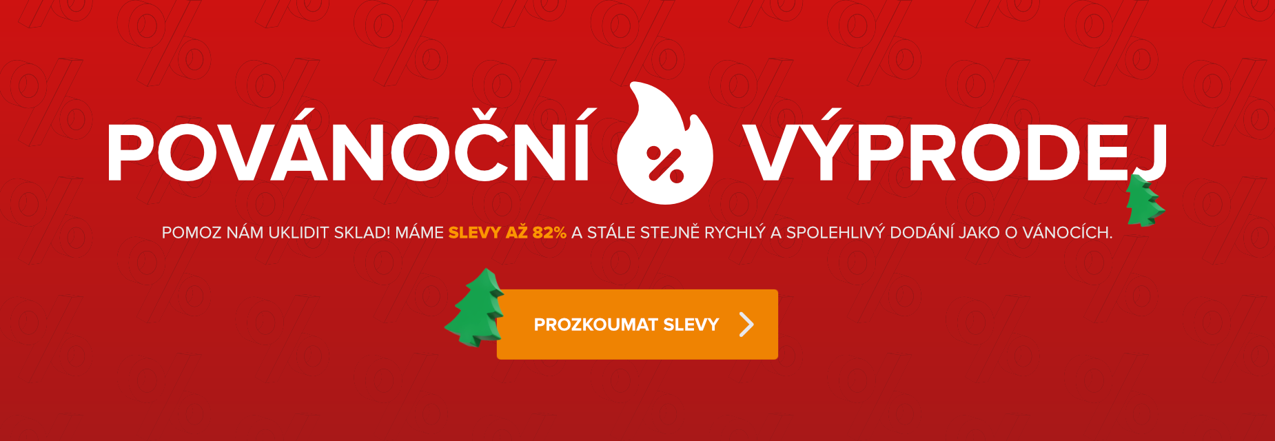 Povánoční výprodej