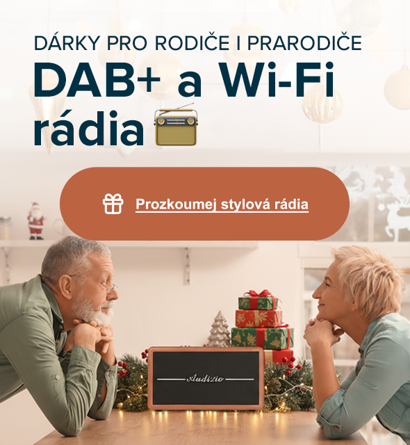 DAB+ a Wi-Fi rádia