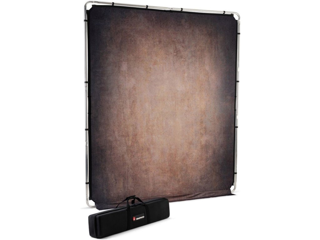 Manfrotto EzyFrame Vintage Background 2 x 2,3 m Walnut
