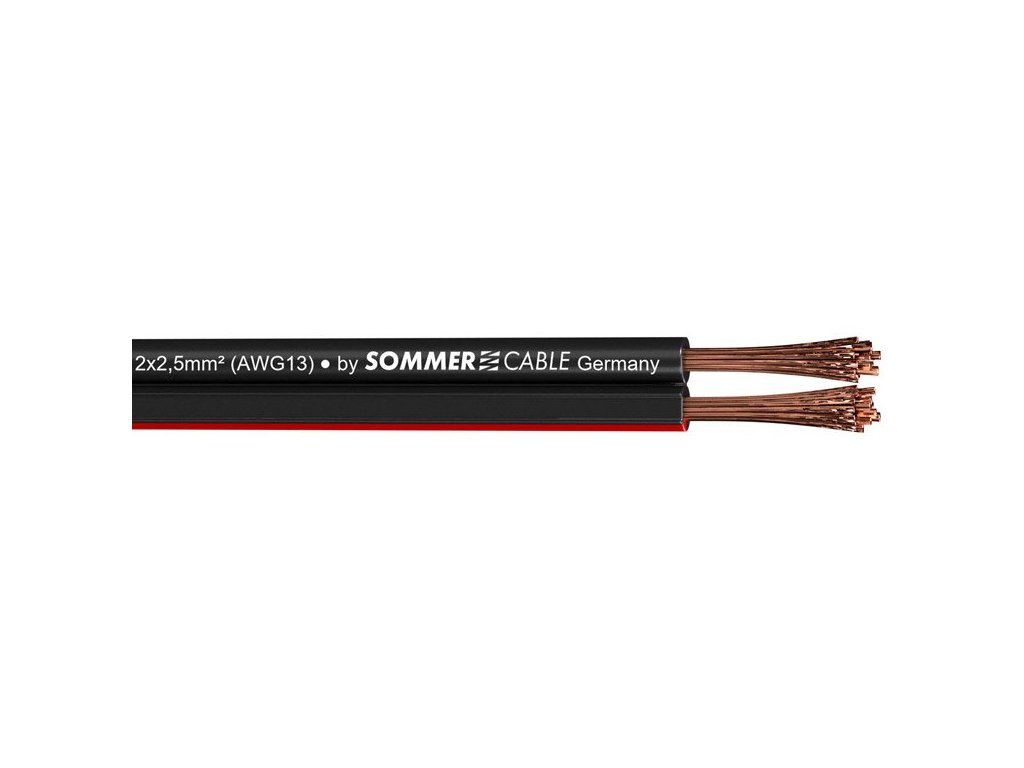 Sommer Cable 420-0250 NYFAZ-SW - reproduktorový kabel