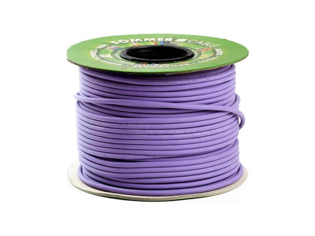 Sommer Cable STAGE 22 Highflex 200-0008 - mikrofonní kabel fialový