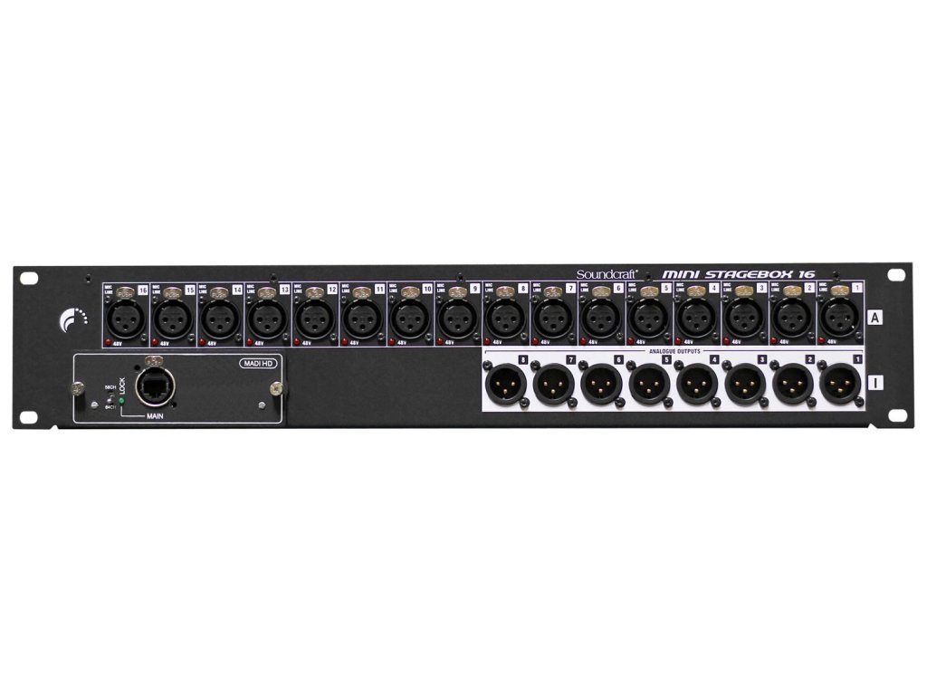 Soundcraft Si Mini-Stage-Box 16R
