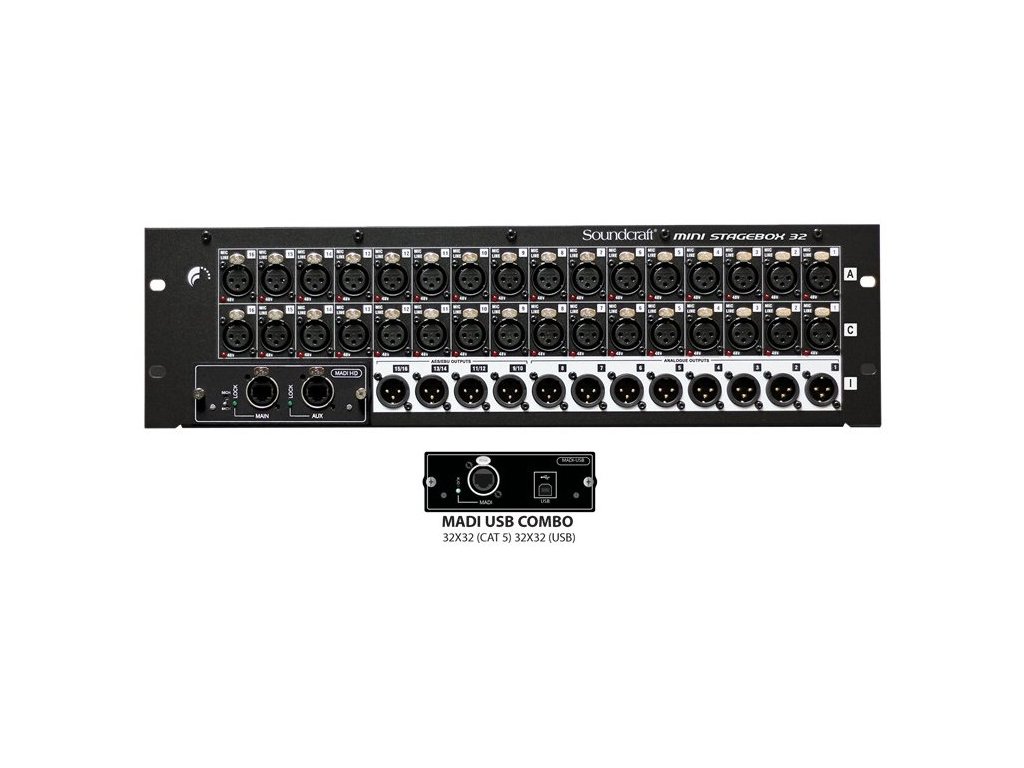 Soundcraft Si Mini-Stage-Box 32R