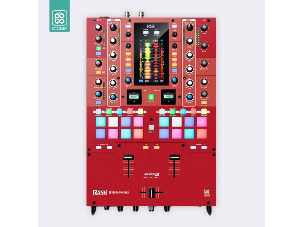 Doto Design Skin Seventy-Two 72 MK2 FULL COLORS Aurora Red