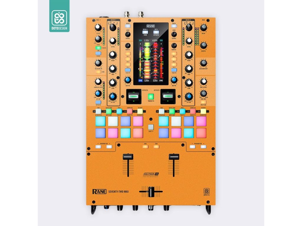 Doto Design Skin Seventy-Two 72 MK2 FULL COLORS Sunset Orange