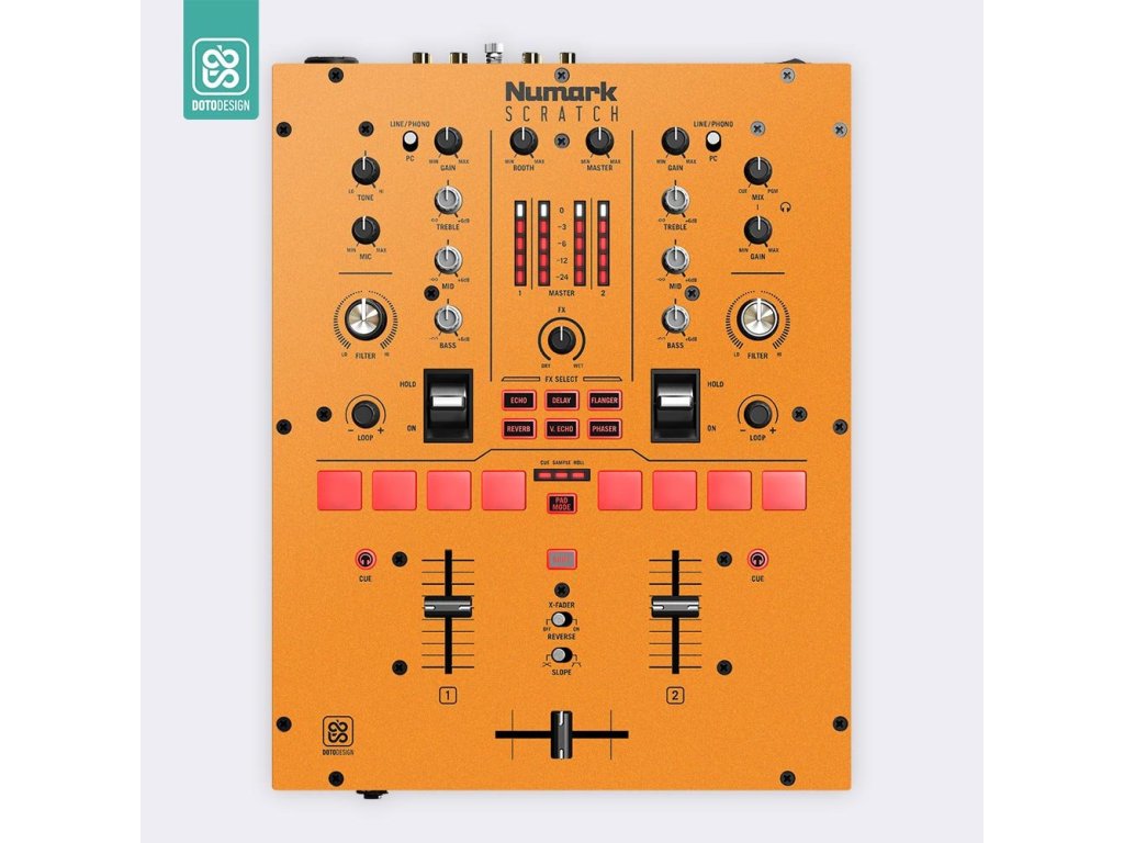 Doto Design Skin Scratch FULL COLORS Sunset Orange