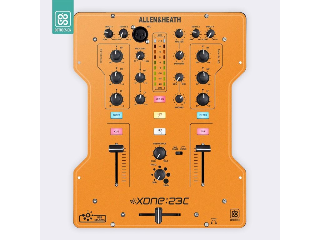 Doto Design Skin XONE 23C FULL COLORS Sunset Orange