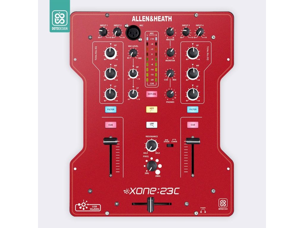 Doto Design Skin XONE 23C FULL COLORS Aurora Red