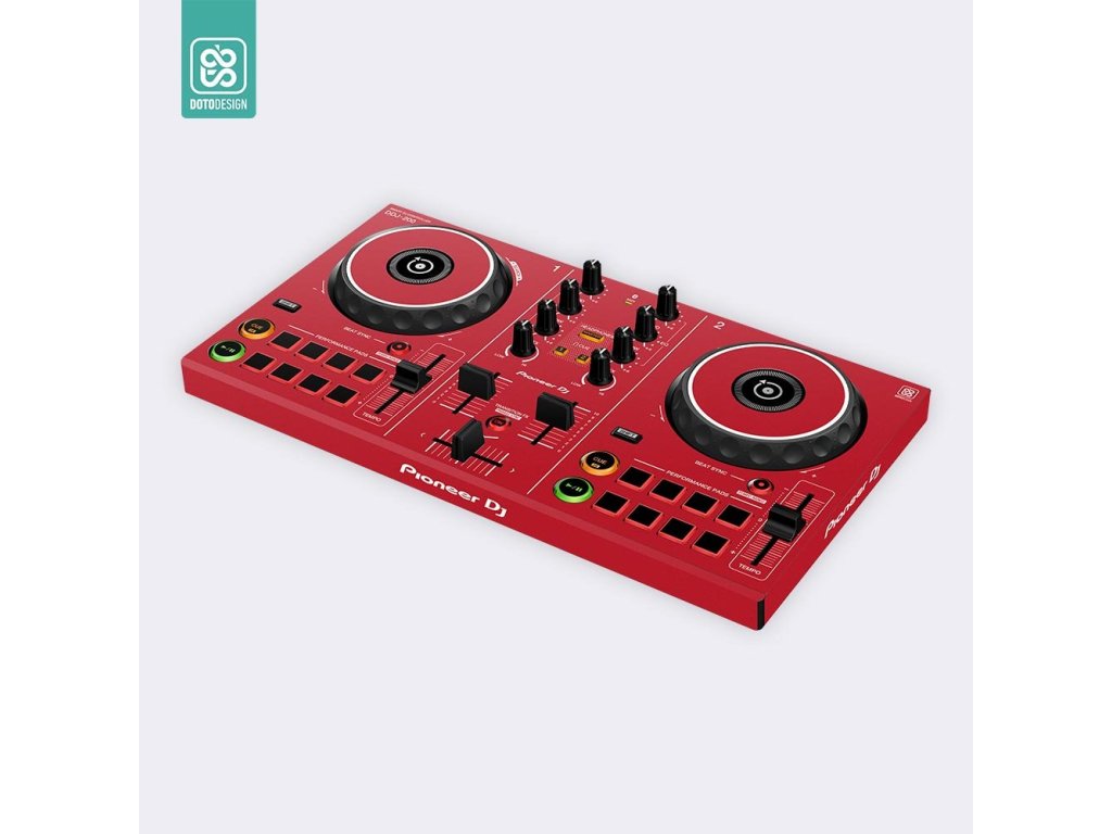 Doto Design Skin DDJ-200 FULL COLORS Aurora Red