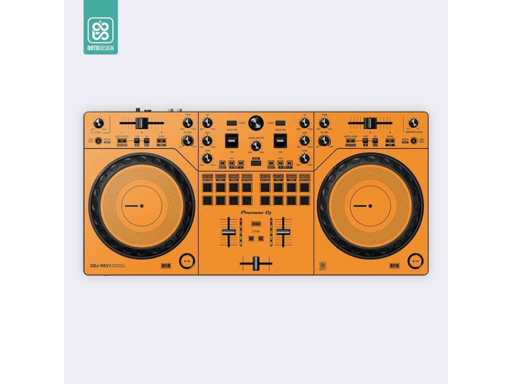 Doto Design Skin DDJ-REV1 FULL COLORS Sunset Orange