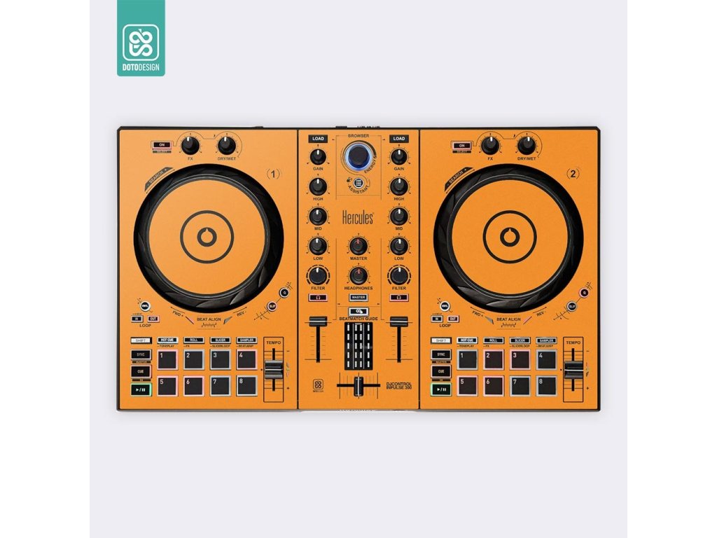 Doto Design Skin Inpulse 300 FULL COLORS Sunset Orange