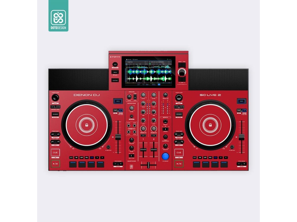 Doto Design Skin SC Live 2 FULL COLORS Aurora Red