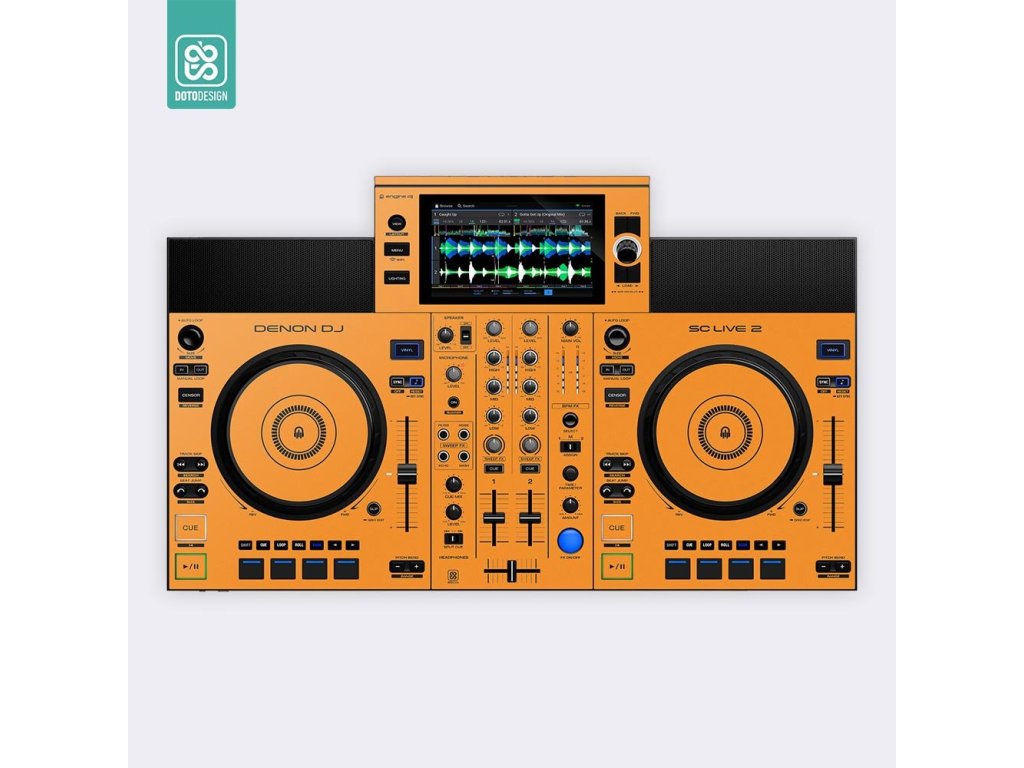 Doto Design Skin SC Live 2 FULL COLORS Sunset Orange