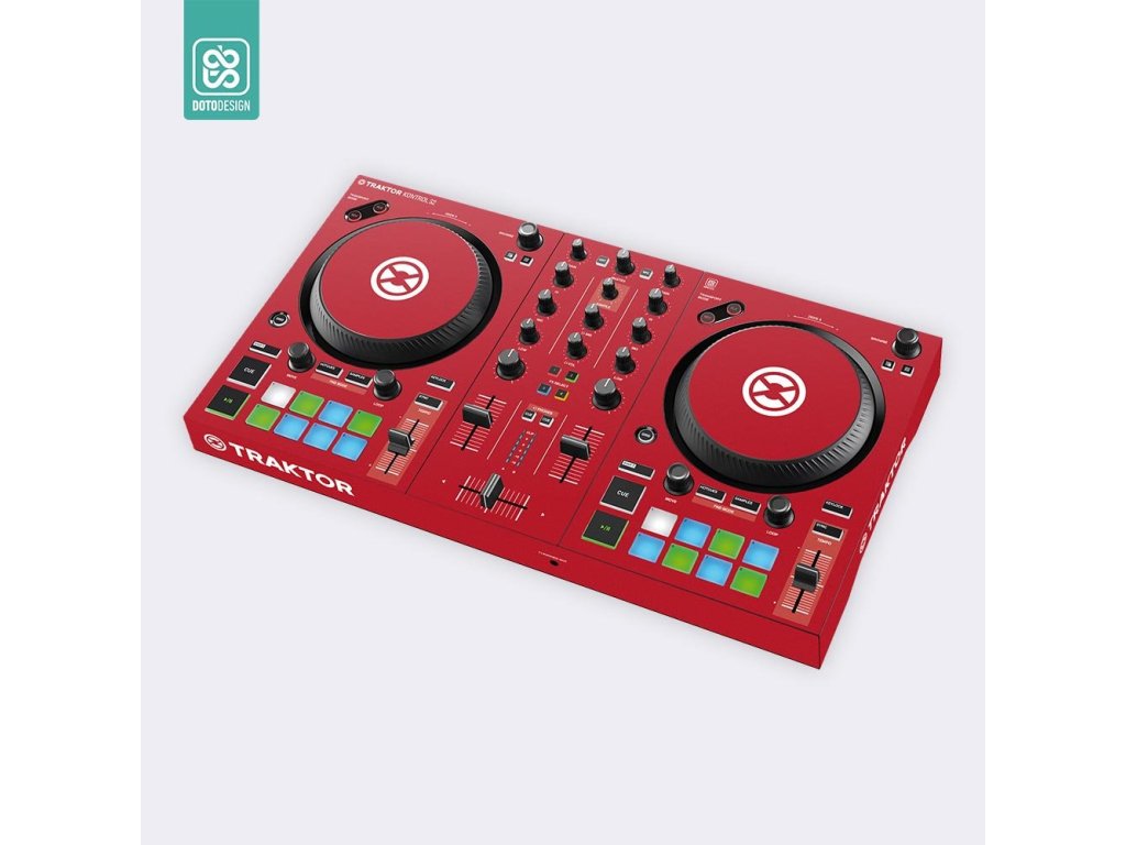 Doto Design Skin Kontrol S2 MK3 FULL COLORS Aurora Red