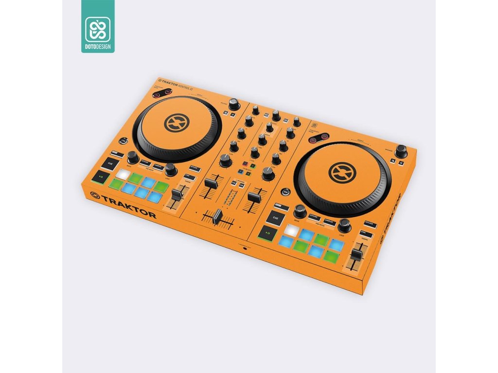 Doto Design Skin Kontrol S2 MK3 FULL COLORS Sunset Orange