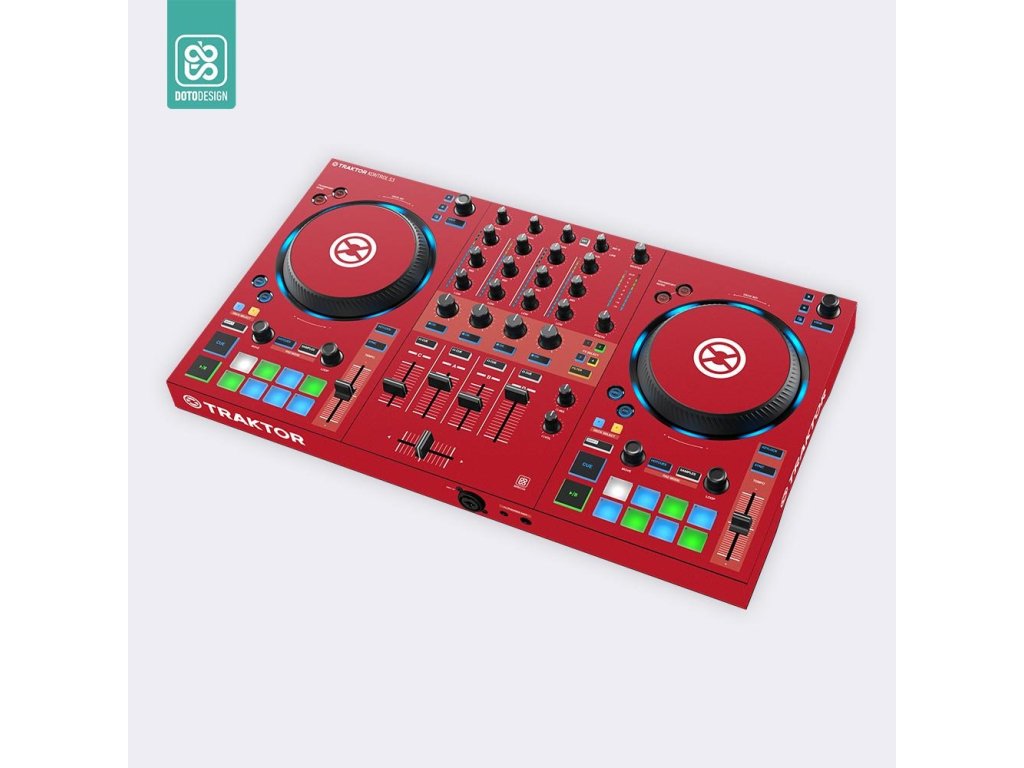 Doto Design Skin Kontrol S3 FULL COLORS Aurora Red