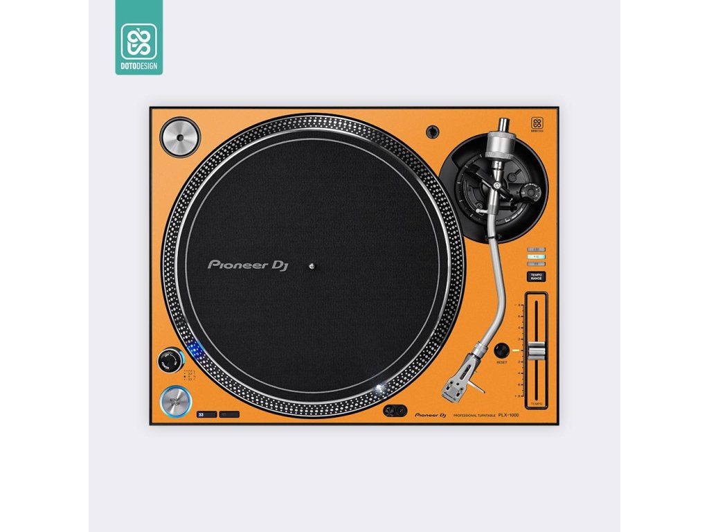 Doto Design Skin PLX-1000 FULL COLORS Sunset Orange