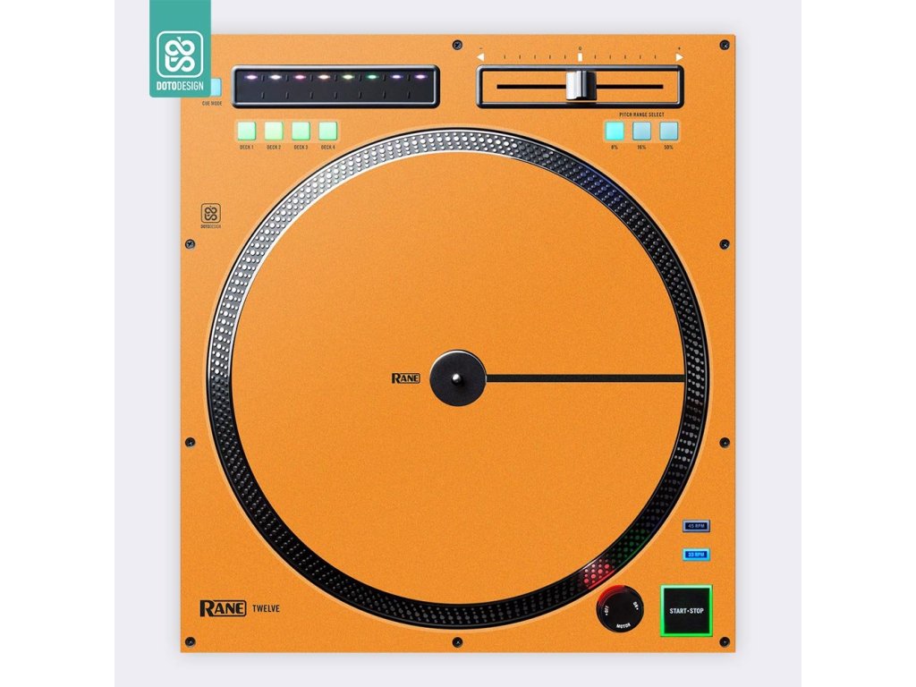 Doto Design Skin Twelve FULL COLORS Sunset Orange