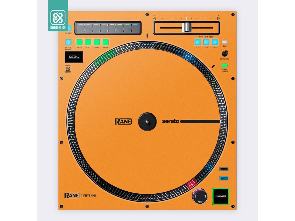 Doto Design Skin Twelve MK2 FULL COLORS Sunset Orange