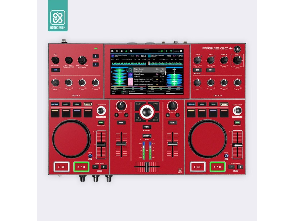 Doto Design Skin Prime GO+ FULL COLORS Aurora Red