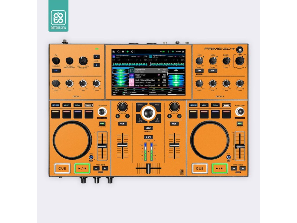 Doto Design Skin Prime GO+ FULL COLORS Sunset Orange