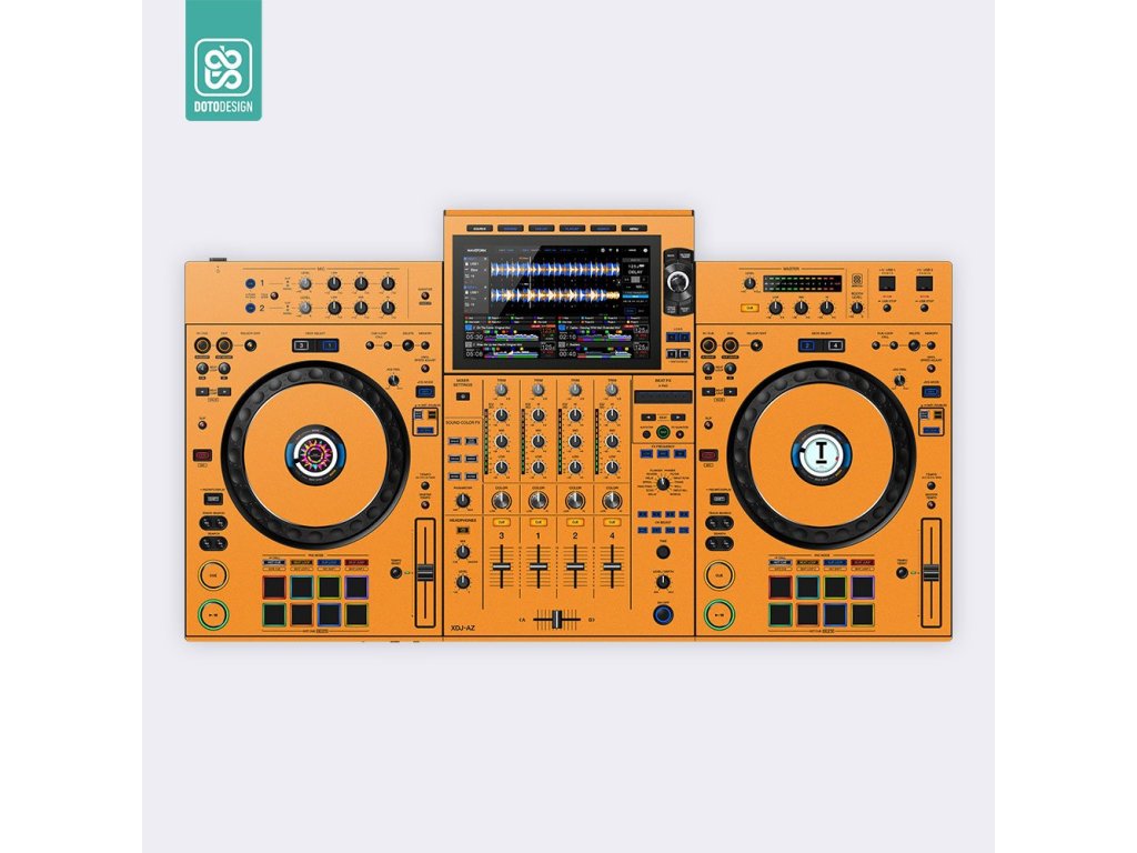 Doto Design Skin XDJ-AZ FULL COLORS Sunset Orange